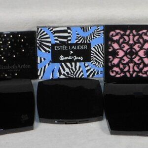 6 Assorted brand name new eye shadows , Blushes palettes and more